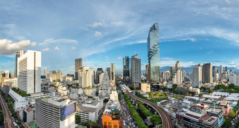 Bangkok CBD Silom and Sathorn